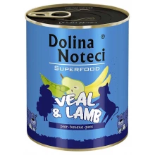 Dolina Noteci Superfood Veal Lamb and - корм для собак Долина Нотечі з телятиною та ягням