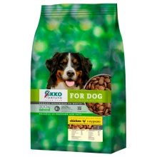 Сухий корм Екко-гранула з куркою для собак середніх і великих порід