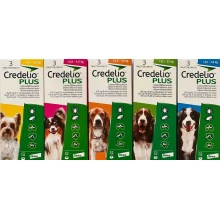 Elanco Credelio Plus - жевательные таблетки Кределио Плюс от блох, клещей и гельминтов для собак