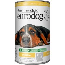 EuroDog Chicken - консерви ЕвроДог з куркою для собак