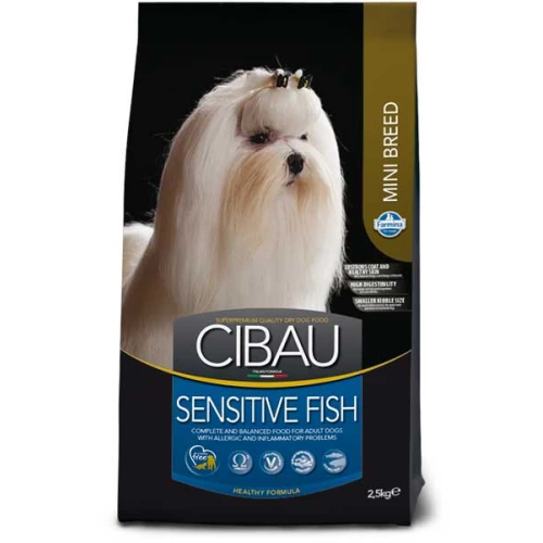 Farmina Cibau Adult Mini Sensitive Fish - корм Фармина для собак мелких пород