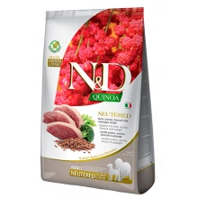 Farmina N&D Quinoa Neutered Medium Maxi Duck - корм Фарміна з качкою для кастрованих собак