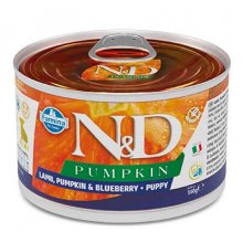 Farmina N&D Puppy Mini Pumpkin - консервы Фармина с тыквой, ягненком и черникой для щенков