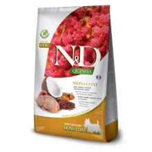 Farmina N&D Quinoa Skin Coat Adult Mini Quail - корм Фарміна для собак дрібних порід