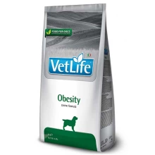 Farmina Vet Life Obesity Dog - дієтичний корм Фарміна для зниження зайвої ваги у собак