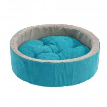 Ferplast Dodo Bedding Blu - лежанка с бортиком Ферпласт для кошек и собак