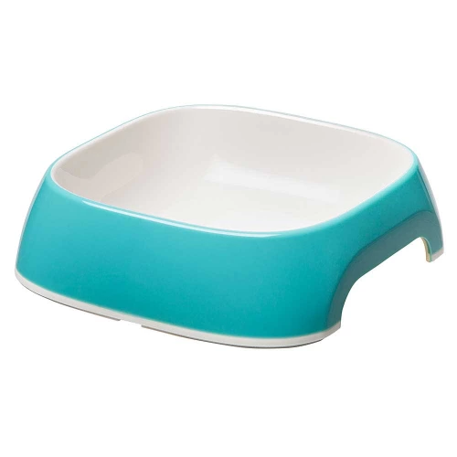 Ferplast Glam Light Blue Bowl -  пластиковая миска Ферпласт для собак и кошек