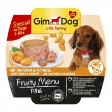 Gimpet Fruity Menu - паштет Джимпет с индейкой и абрикосом для собак