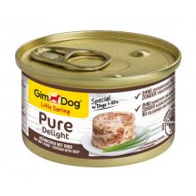 Gimpet Pure Delight - консервы Джимпет с говядиной и курицей для собак
