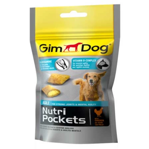 Gimpet Nutri Pockets - лакомство Джимпет с глюкозамином для собак