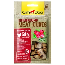 Gimpet Superfood - м'ясні кубики Джимпет з куркою, журавлиною і розмарином для собак