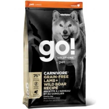 GO! Carnivore Lamb and Wild Boar - беззерновой корм Гоу! с мясом ягненка и дикого кабана для собак