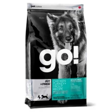 GO! Fit and Free - беззерновой корм Гоу! 4 вида мяса для собак