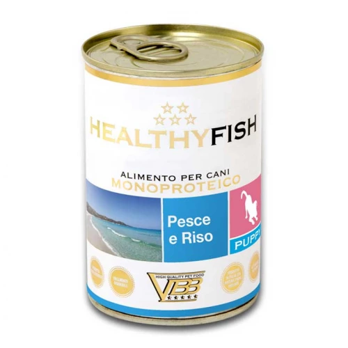 Healthy Fish Dog Monoproteico - паштет Хелфи с лососем и рисом для собак