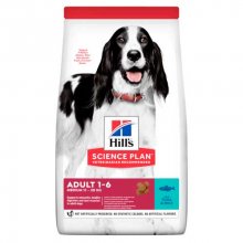 Hills SP Adult Medium Tuna Rice - корм Хиллс для взрослых собак средних пород, с тунцом
