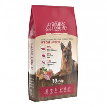 Home Food Premium - корм Хоум Фуд Баланс Мясное ассорти для собак средних пород