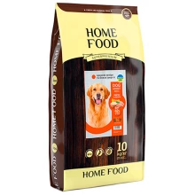 Home Food - корм Хоум Фуд с индейкой и лососем для собак крупных пород