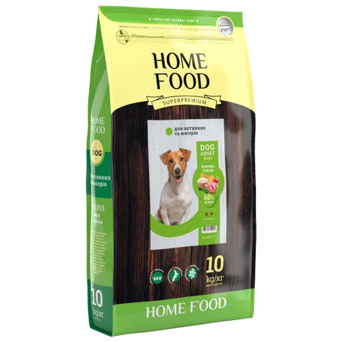 Home Food - корм Хоум Фуд з ягням і рисом для активних собак дрібних порід