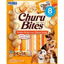 Inaba Dog Churu Bites - мягкие лакомства Инаба с курицей для собак