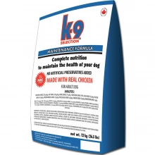 K9 Selection Maintenance Formula - профессиональный корм К9 для собак всех пород
