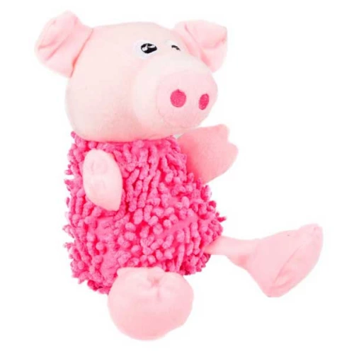 Karlie-Flamingo Shaggy Pig - мягкая игрушка Карли-Фламинго лохматая свинка для собак