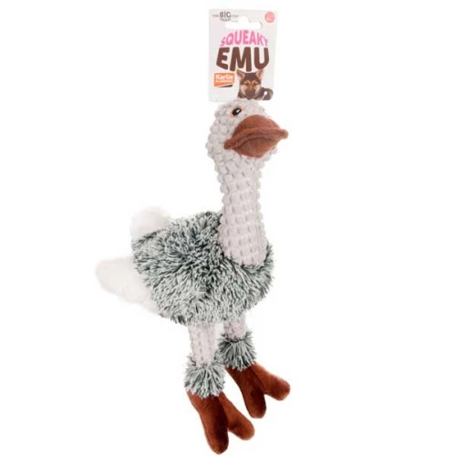 Karlie-Flamingo Emu Plush - мягкая игрушка Карли-Фламинго Страус для собак