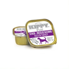 Kippy Senior Dog Pate Turkey - паштет Кіппі з індичкою для літніх собак