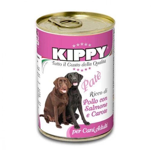 Kippy - паштет Кіппі з курки, лосося та моркви для собак