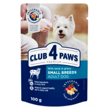 C4P Premium - консервы с ягненком в соусе для собак мелких пород