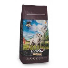 Landor Puppy Large Breed - сухий корм Ландор з ягням та рисом для цуценят великих порід