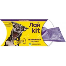 ЛайKit - пакети для прибирання за тваринами в картонному боксі