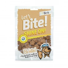 Lets Bite Shine On - функциональное лакомство Летс Байт с лососем для здоровой кожи и шерсти