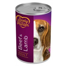 Lovely Hunter - консервы Лавли Хантер с говядиной и ягненком для собак