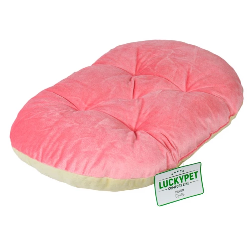 Lucky Pet - лежак-подушка Лаки Пет Зефир, розово-кремовый