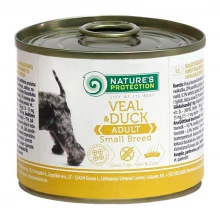 Natures Protection Veal Duck - консерви Нейчер Протекшн з телятиною і качкою для собак дрібних порід