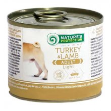 Natures Protection Light Turkey & Lamb - консервы Нейчерс Протекшн с индюшатиной и ягненком