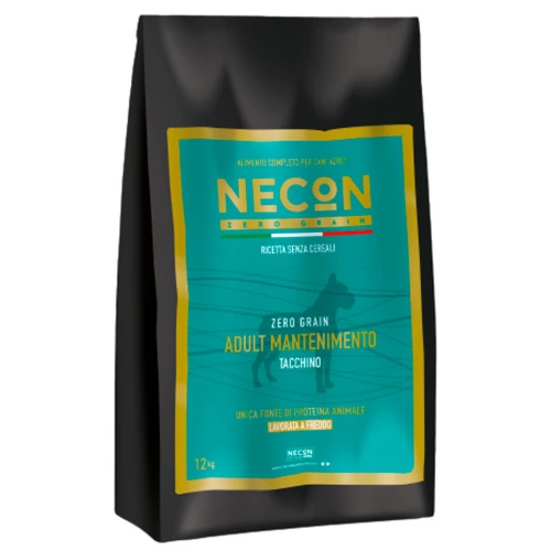 Necon Zero Grain Mantenimento Tacchino - корм Некон с индейкой для собак с пищевой непереносимостью