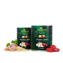 Nuevo Junior - консерви Нуево з куркою, яловичиною та рисом для цуценят