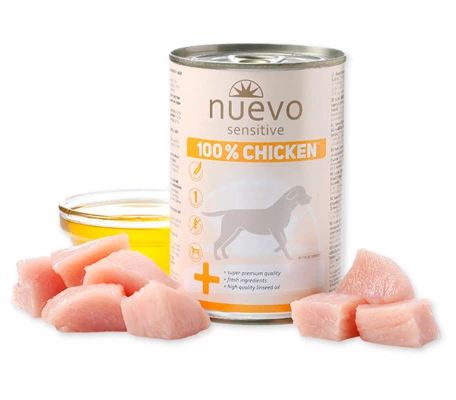 Nuevo Sensitive Chicken - консерви Нуево з куркою для собак із чутливим травленням
