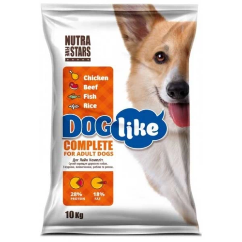 Dog Like Complete - корм Дог Лайк для взрослых собак всех пород