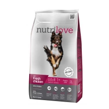 Nutrilove Adult Medium - корм Нутрилав с курицей и рисом для собак средних пород