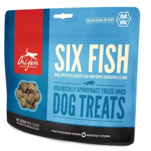 Orijen Six Fish Dog Treats - лакомство Ориджен с рыбой для собак
