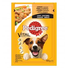 Pedigree - консервы Педигри с курицей и овощами в соусе для собак