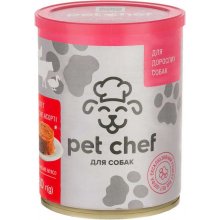 Pet Chef - консервы Пет Шеф паштет мясное ассорти для взрослых собак