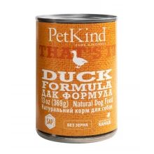 PetKind Duck Formula - консерви ПетКайнд Монопротеїнова Формула з качкою для собак