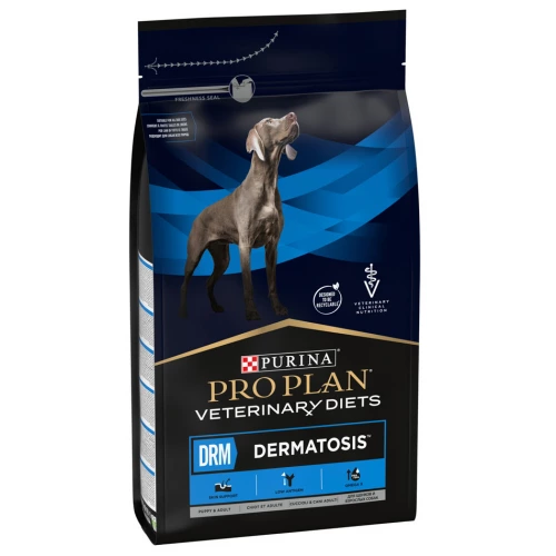 Purina Vet Diets Dog DRM - дієтичний корм Пуріна при дерматозах і випаданні шерсті у собак