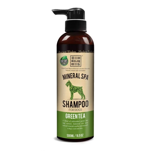 Reliq Mineral Spa Green Tea Shampoo - шампунь Релік з олією зеленого чаю для собак