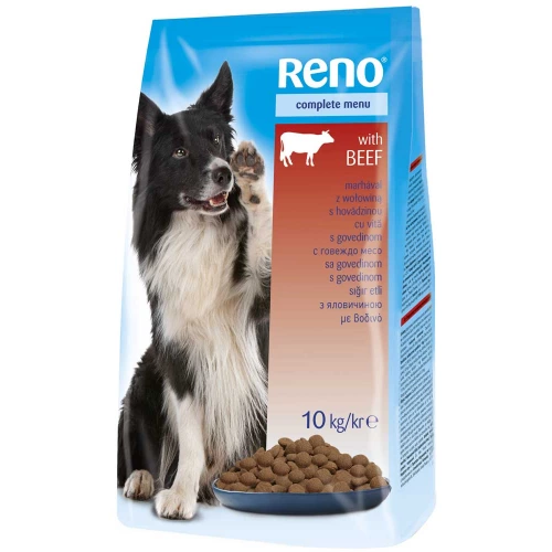 Reno - сухой корм Рено с говядиной для собак