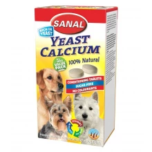 Sanal Dog Yeast-Calcium - вітамінна добавка Санал Дог Кальцій для собак