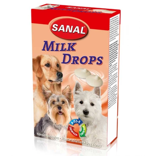 Sanal Milk Drops - мультивитаминное лакомство Санал Милк Дропс